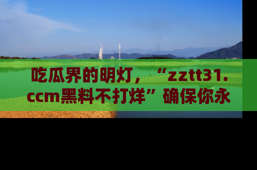 吃瓜界的明灯,“zztt31.ccm黑料不打烊”确保你永不迷路!