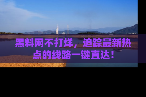 黑料网不打烊，追踪最新热点的线路一键直达！
