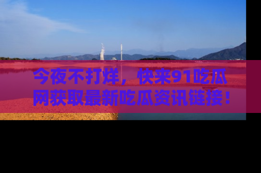 今夜不打烊,快来91吃瓜网获取最新吃瓜资讯链接!