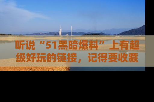 听说“51黑暗爆料”上有超级好玩的链接，记得要收藏哦！
