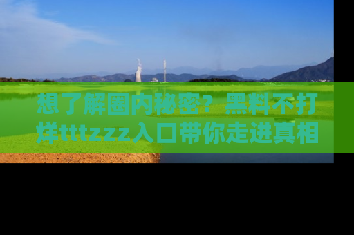 想了解圈内秘密?黑料不打烊tttzzz入口带你走进真相世界,赶紧浏览网址!