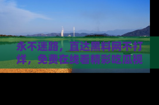 永不迷路,直达黑料网不打烊,免费在线看精彩吃瓜视频!