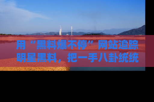 用“黑料爆不停”网站追踪明星黑料,把一手八卦统统收进你的后宫中!