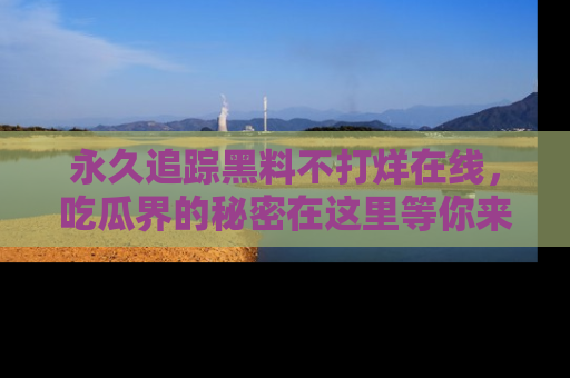 永久追踪黑料不打烊在线,吃瓜界的秘密在这里等你来发现!