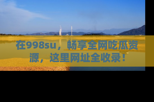 在998su,畅享全网吃瓜资源,这里网址全收录!