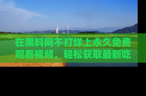 在黑料网不打烊上永久免费观看视频,轻松获取最新吃瓜资讯!