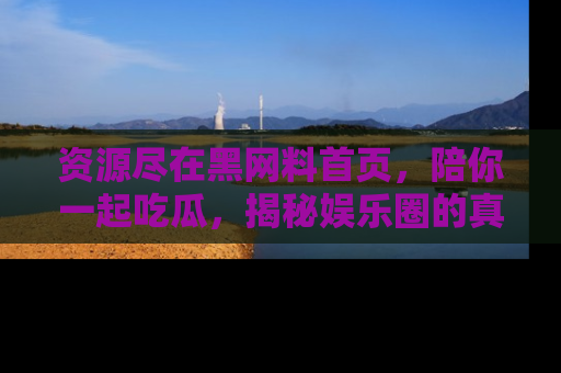 资源尽在黑网料首页,陪你一起吃瓜,揭秘娱乐圈的真实内幕